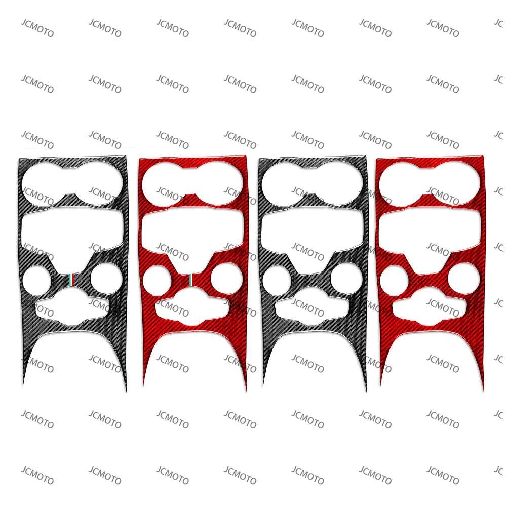 Accessories Automotive Center Console Gear Shift Box Panel Cover Trim For Alfa Romeo Giulia Stelvio