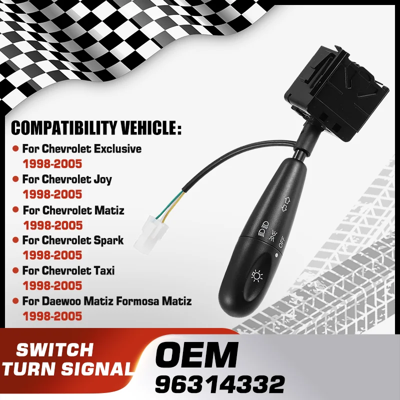 

Автомобильный указатель поворота, переключатель фар для Chevrolet Exclusive Chevrolet Joy Chevrolet Matiz Chevrolet Spark Daewoo Matiz Pontiac G2