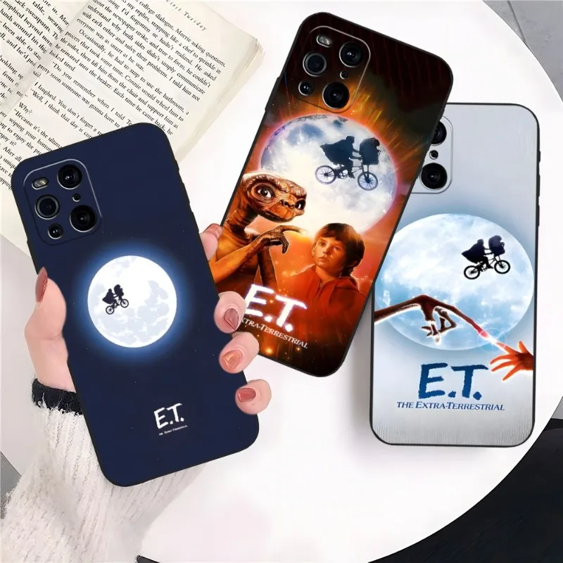 E.T. The Extra Terrestrial Phone Case For OPPO Reno 6 Pro 7 Find X3 Neo X5 A16 A54 A55 A57 A92 A93 A74 A94 K9 K9S Back Cover