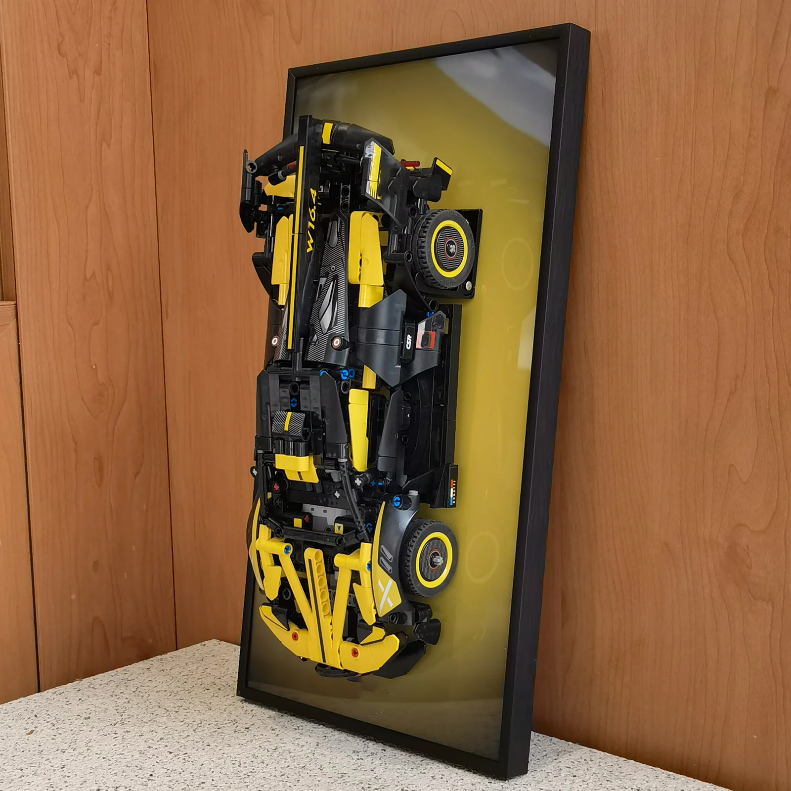 

Настенная панель для дисплея для строительных блоков Lego 42151 Bugatti Bolide, настенная рамка для предметов коллекционирования для взрослых (без автомобиля входит в комплект