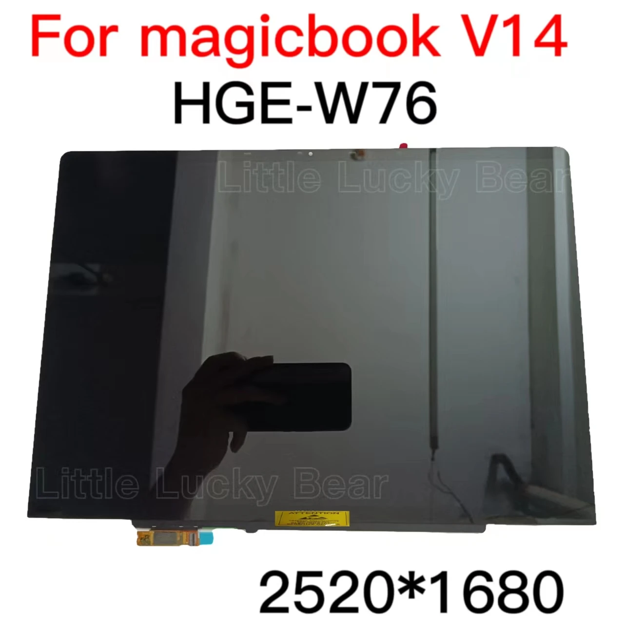 New original for Honor MagicBook V14 HGE-W76 14.2 inch touch screen assembly LCD screen 2520*1680 resolution 2.5K display