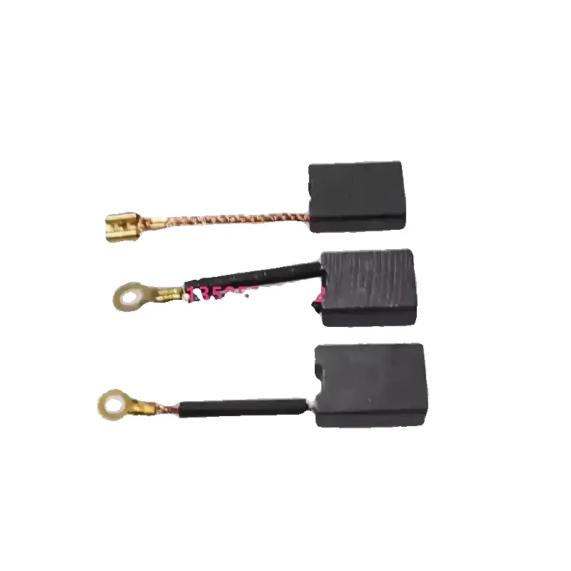 10Pcs 8x16x20mm Carbon Brush with Wire Socket for Electric Pick Hammer Drill Replacement Parts Power Tool Accessories