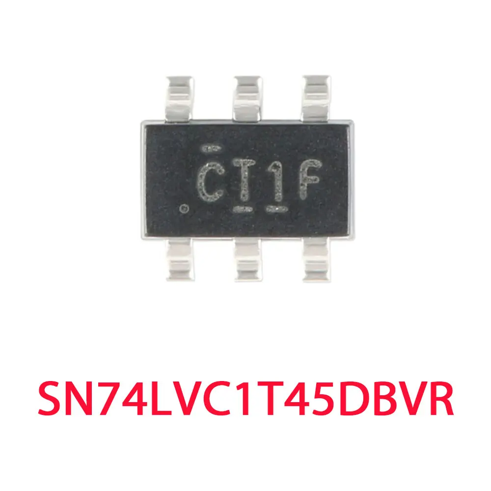 10PCS SN74LVC1T45DBVR LVC1T45 CT1F SOT-23-6 IC Chip