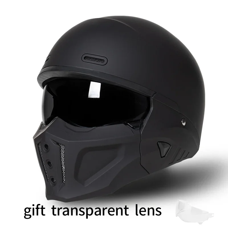 Retro Motorcycle Helmet Scorpion II DOT Full Face Helmet