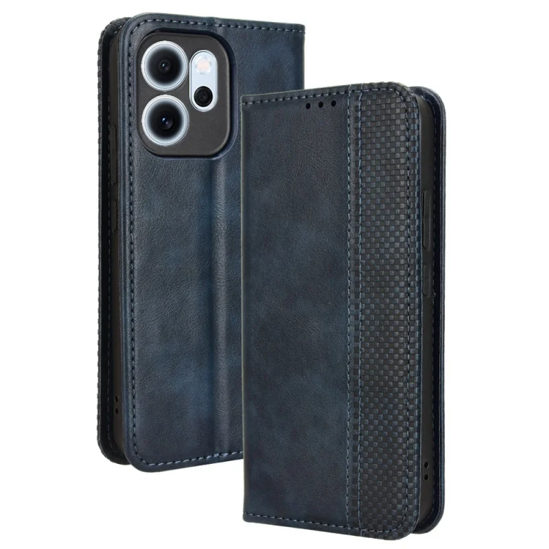 ل ممن لهم رينو 14F 5G حافظة المحفظة فليب نمط بو الجلود غطاء حقيبة الهاتف ل ممن لهم Reno14 F 5G مع إطار الصورة #5