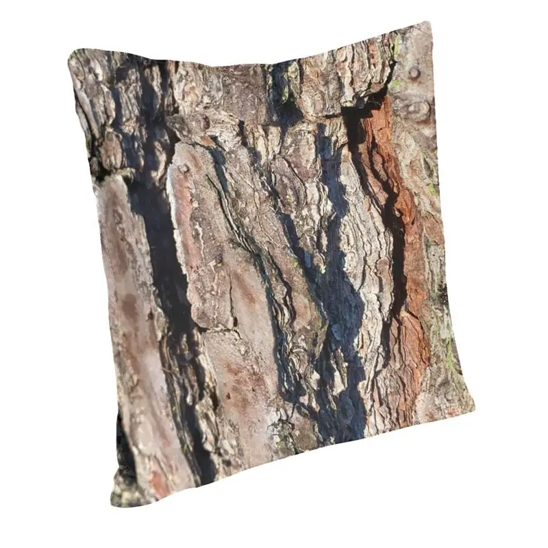 Bark Up The Right Tree Camo Modern Throw Pillow Cover Bedroom Decoration Leaves Woods Season Cushion Case 40x40cm Pillowcase