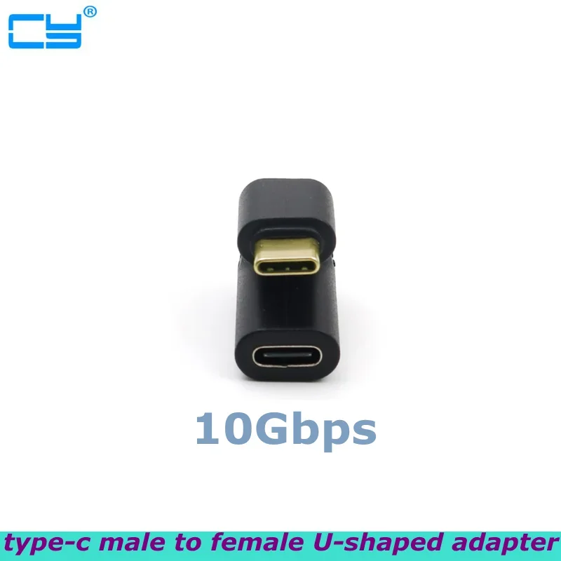 21 Core 10Gbps  USB 3.1 Type-c Male to Female U-shaped Adapter Supports Audio and Video 4K 60HZ Suitable for Mobile MacBook
