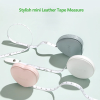 Retractable Body Tape Measure CM Inch Body Measurement Tape Bust Waist Hip Leg Arm Weight Loss Tape Soft Leather Measuring Tape