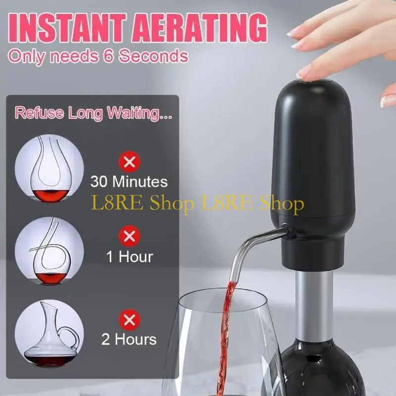 L8RE Wine Wine mở Wine Decanter phù hợp cho quà tặng Giáng sinh