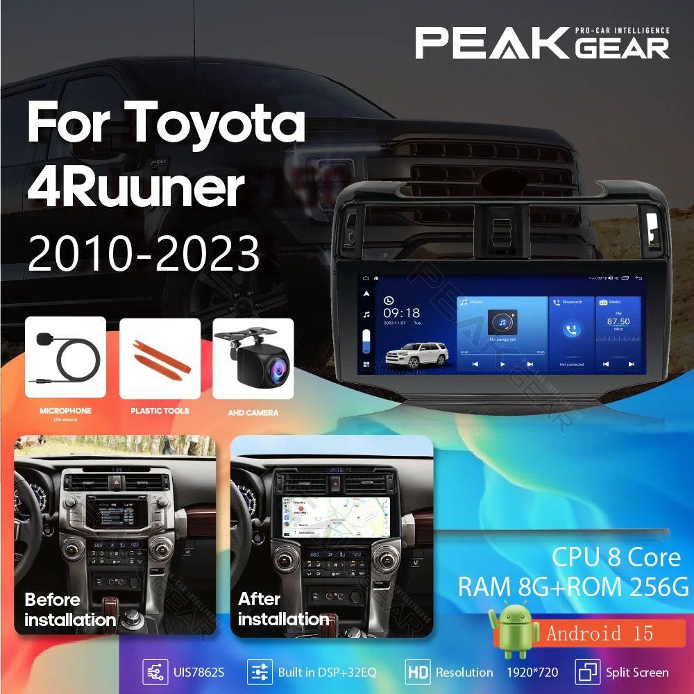 Android 15 Car Multimedia Video Player 12.3