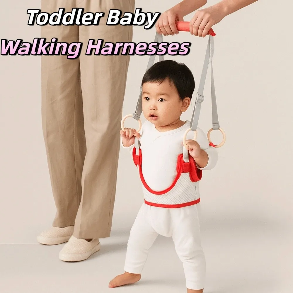 Anti Fall Toddler Baby Walking Harnesses Breathable Safety Infant Toddler Walkers Belt with Removable Vest Adjustable