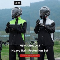 Motorcycle Riding Raincoat Adult Exterior Wearable Split Delivery Rider Electric Vehicle Fishing Full Body Waterproof Raincoat