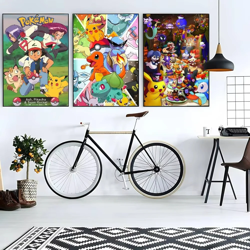 1pc frameless Cartoon Pokemon Anime Diamond Art Painting Kit Stickers Crafts Mosaic Embroidery Charm Manga 5d DIY Cross Stitch H view 2