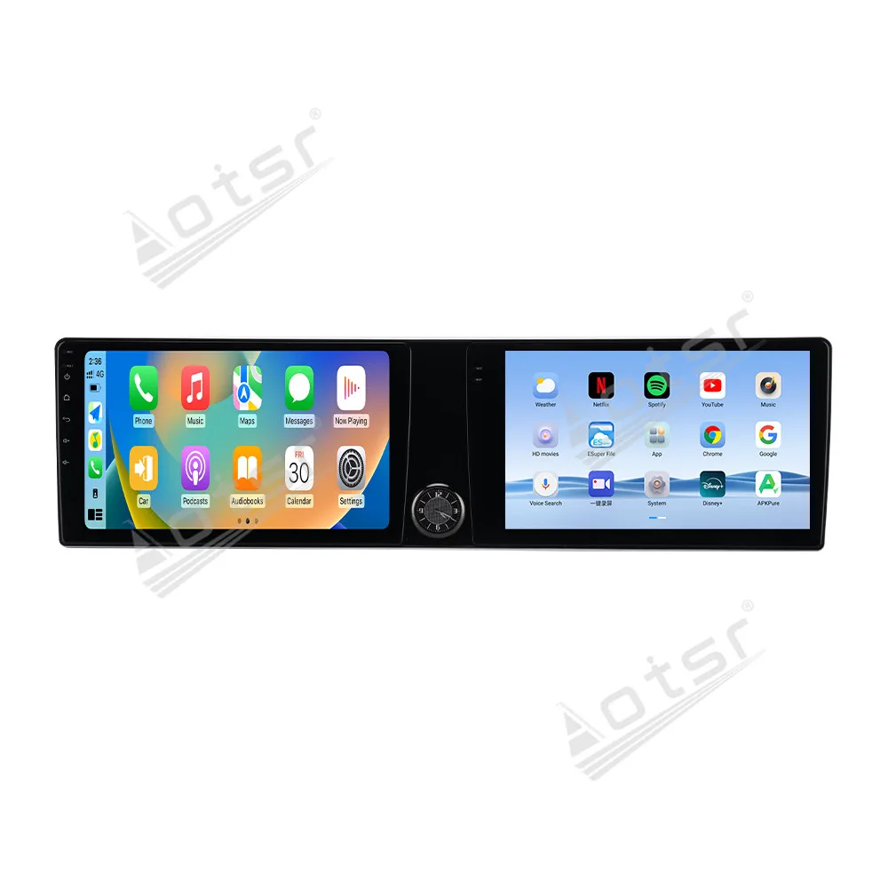 

Dual 10.1" Android 13 CarPlay Car Radio For Honda CRV 2007-2024 Touch Screen Multimedia Player GPS Navigation Car Accessories BT