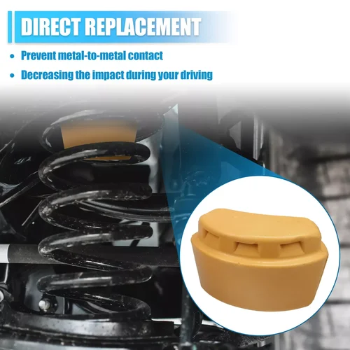 Imagen 2 del producto 52088684 AB 52088684 AA para Jeep Liberty KJ 2002-2007, repuesto de goma, bloque amortiguador de tope de parachoques delantero izquierdo y derecho