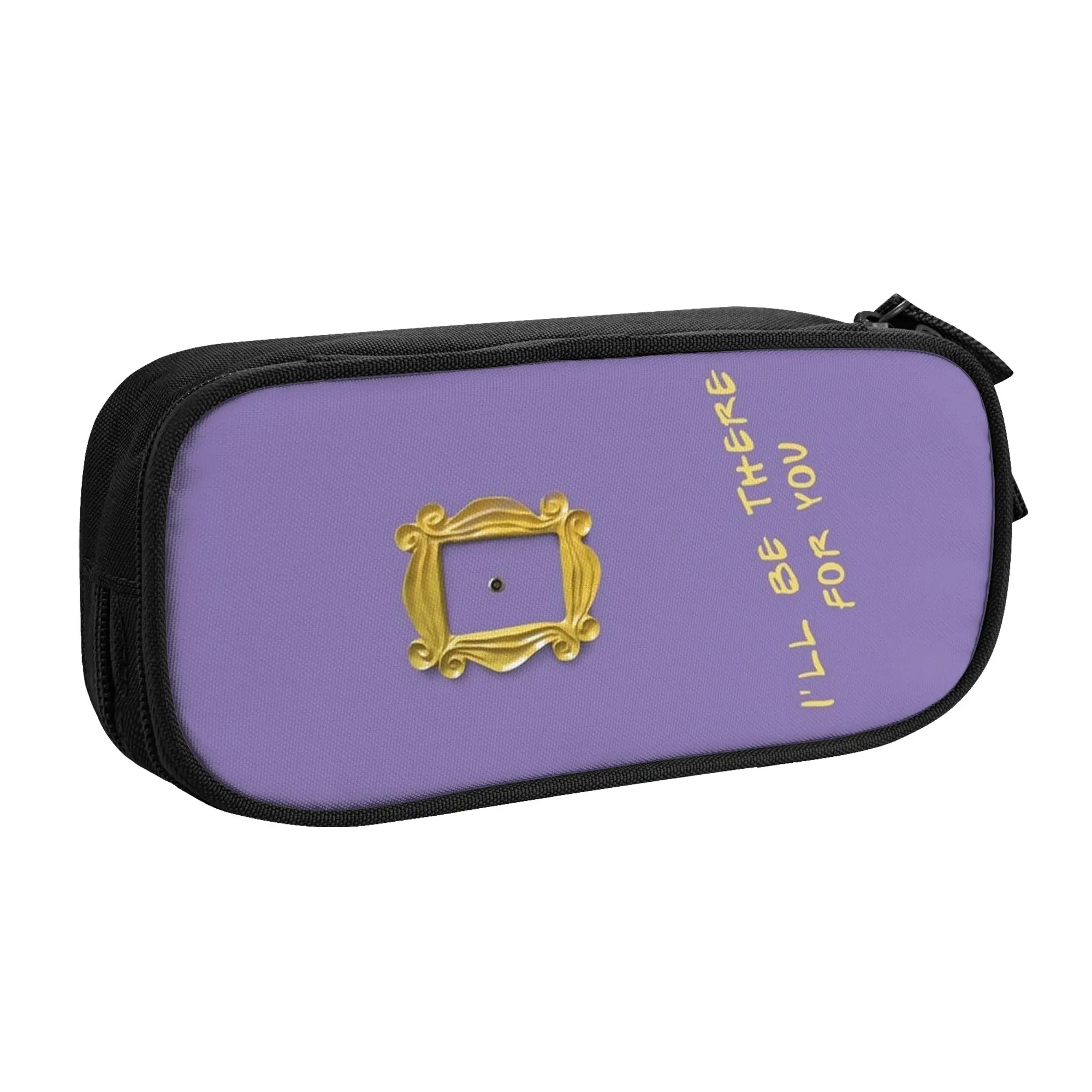 I'll Be There For You Pencil Case for Girl Boy Large Capacity Friends TV Show Pen Box Bag School Supplies