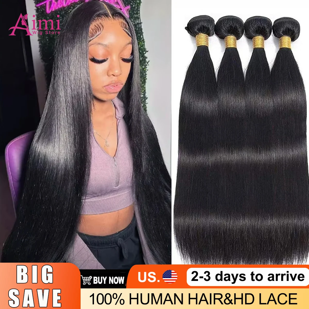 

Прямые пучки человеческих волос, натуральные черные бразильские человеческие волосы, 30-дюймовые пучки для женщин, двойные пучки волос, наращивание ﻿