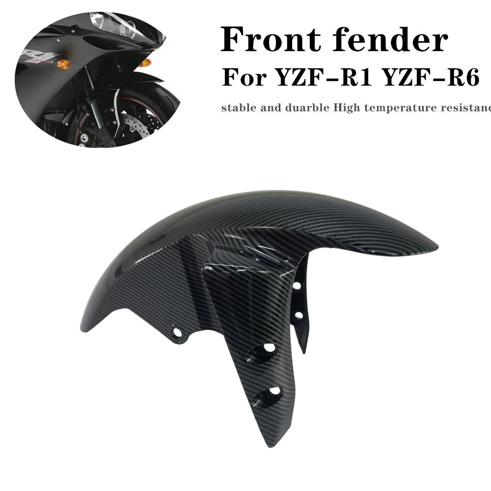 For Yamaha YZFR1 YZF R1 2002-2008 YZFR6 YZF R6 2005 FZ8 FAZER 2011 2012 2013 FZ1 2005 2006 2007 2008 Front fender of motorcycle