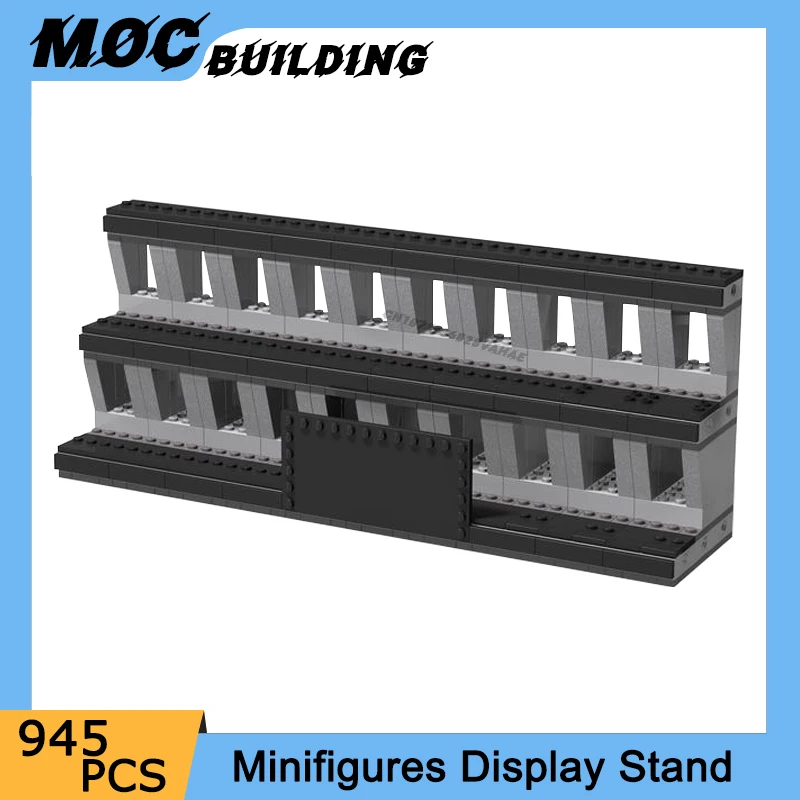 MOC Building Blocks Classic Movie Series Modular Display Model Collection Showcase Stand DIY Assemble Bricks Adult Toy Xmas Gift