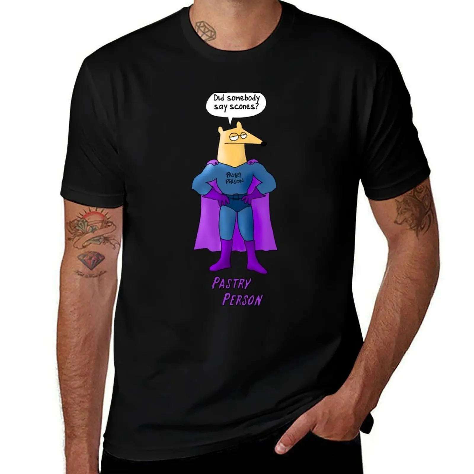 

It's Pastry Person from the EnviroTeens! T-Shirt football t shirt quick drying anime new gifts and t-shirts funny t shirts men