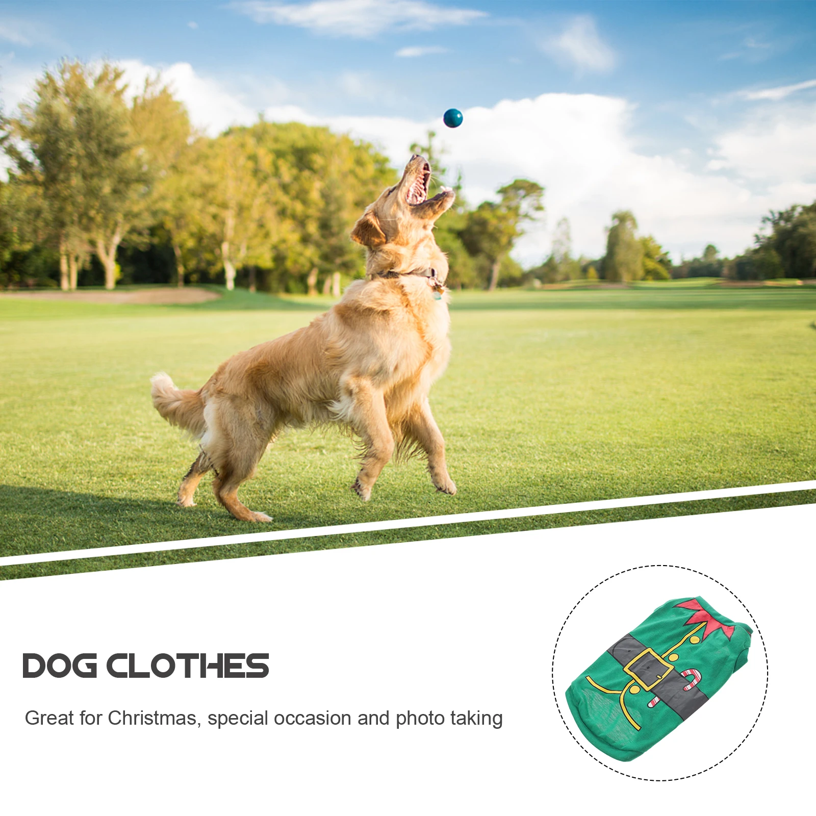 

Christmas Costumes Pet Clothing Dog Outfits Apparel for Dogs Puppy Clothes Small