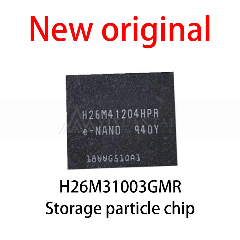 (5Pcs-10Pcs/Lot) 100% New H26M31003GMR H26M31003GM 4GB BGA-153 4.5 E-NAND EMMC Memory IC chipNew