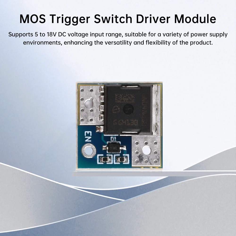 Alta potência MOS Switch Driver Module, correntes instantâneas, gatilho, 5-18V, 80-150A, 200A