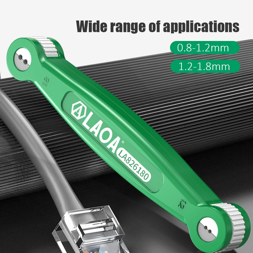 LAOA Network Cable Organizer Wire Management Tool for Home Office Data Center with Durable Material and Easy Installation