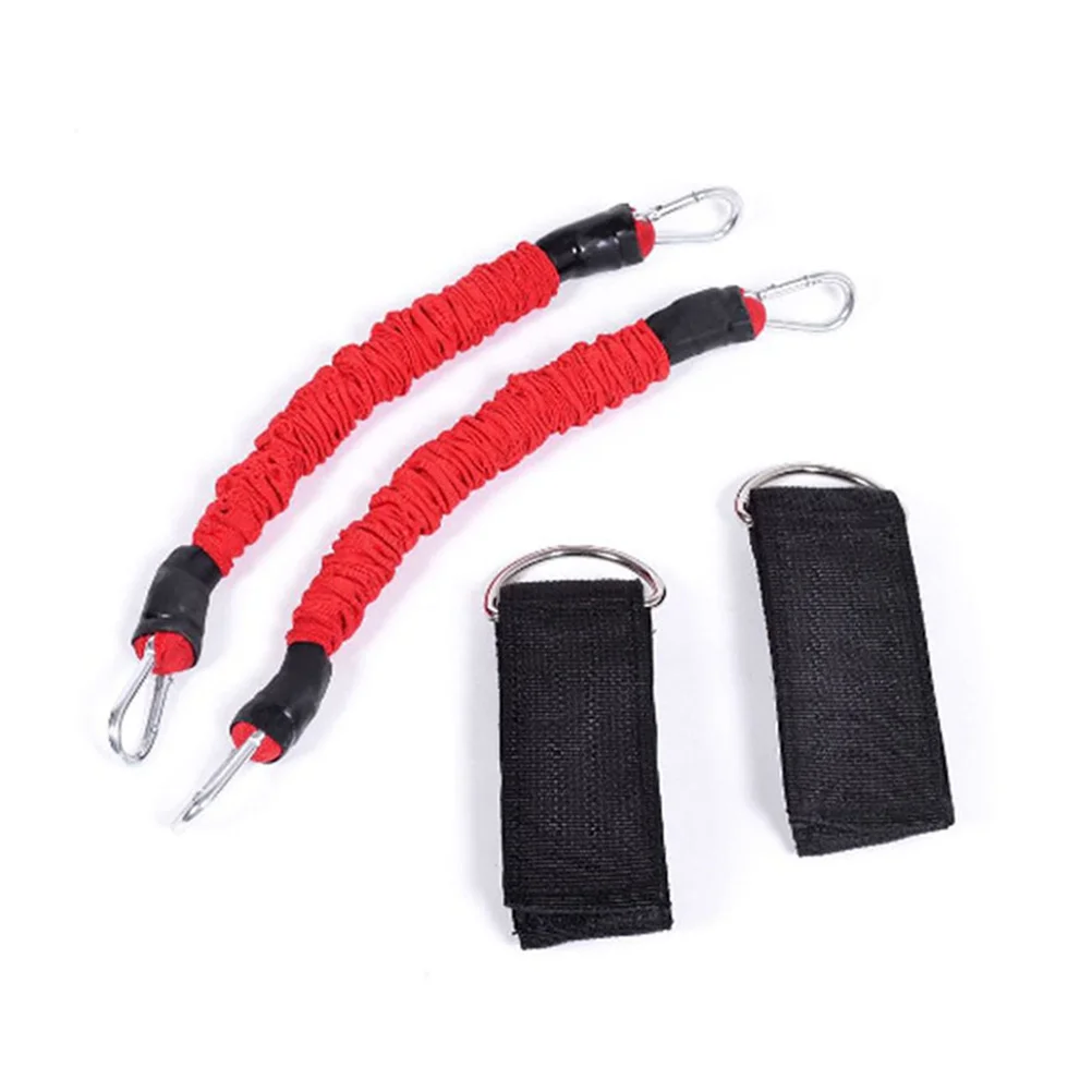 

Ankle Resistance Bands Red Adjustable Straps Fitness Workout Tool Leg Training Agility Quickness Agility Drills Home Gym