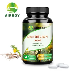 Dandelion Root - Traditional Diuretic Capsules, Promotes Intestinal Health