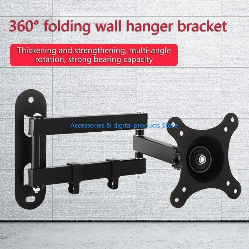 77JD Full Motion Adjustable Articulating for Echo Show 15 LED LCD Monitor Wall Mount view 5