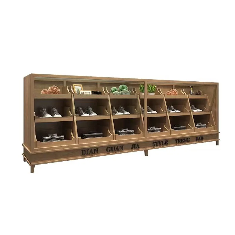 

clothing store Nakajima Taiwan flowing water platform retro shoe cabinet side cabinet jewelry