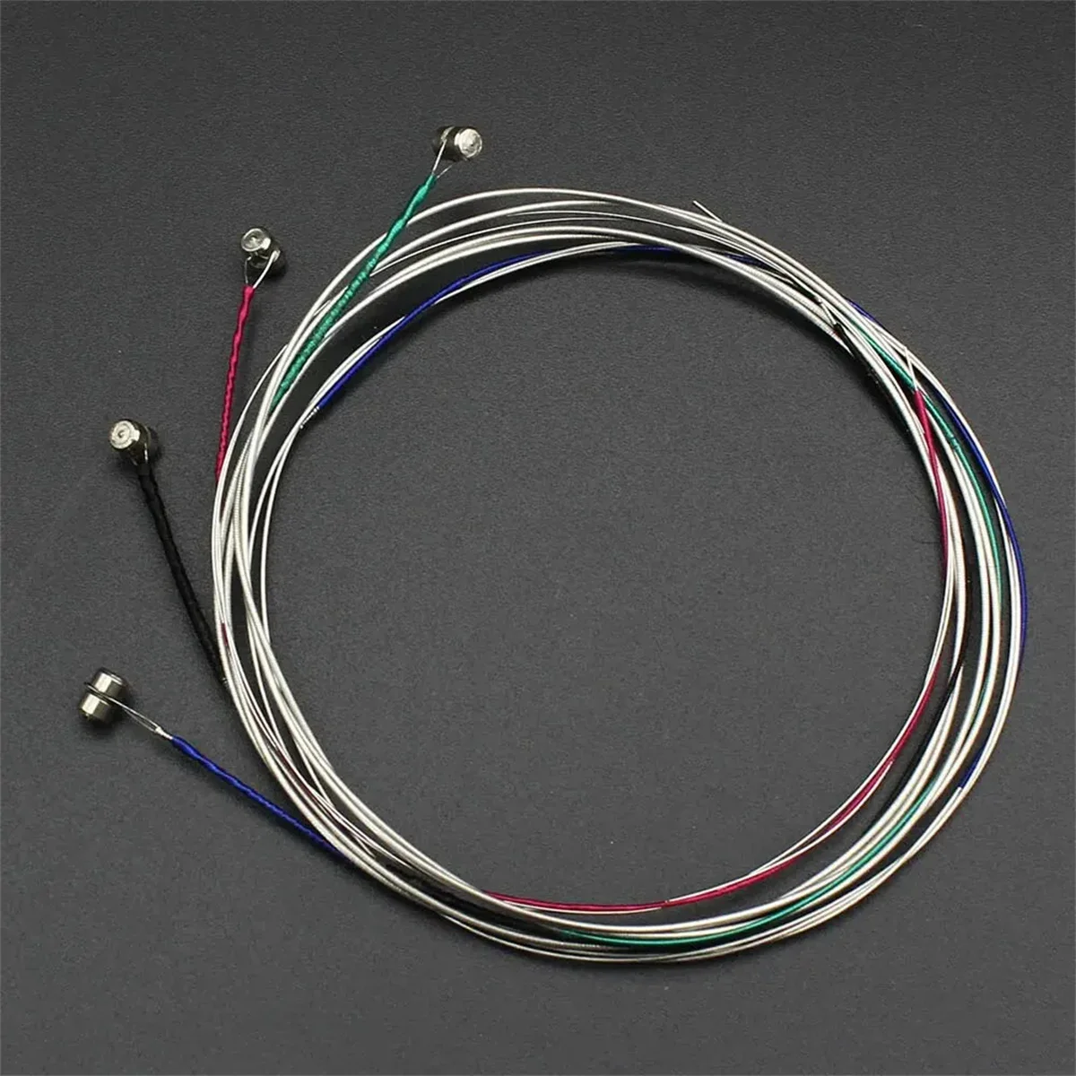 pcs A Set of Violin Strings E-A-D-G Steel Core Nickel Silver Wound Exquisite Stringed Musical Instrument Parts Accessories