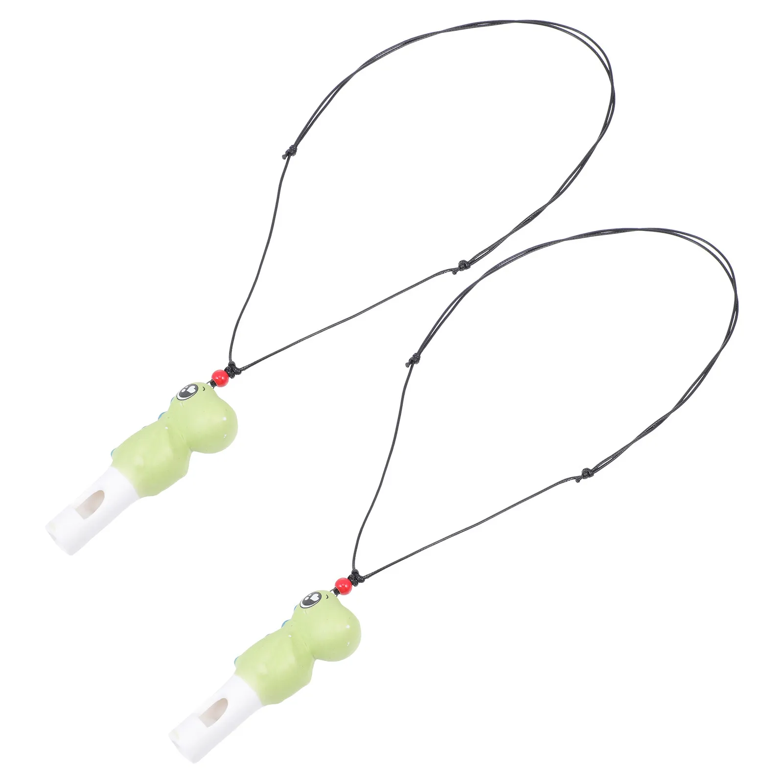 

2Pcs Dinosaur Ceramic Children Whistle Perfect Sound Quality Small Lightweight Musical Instrument for Kids Party Souvenir