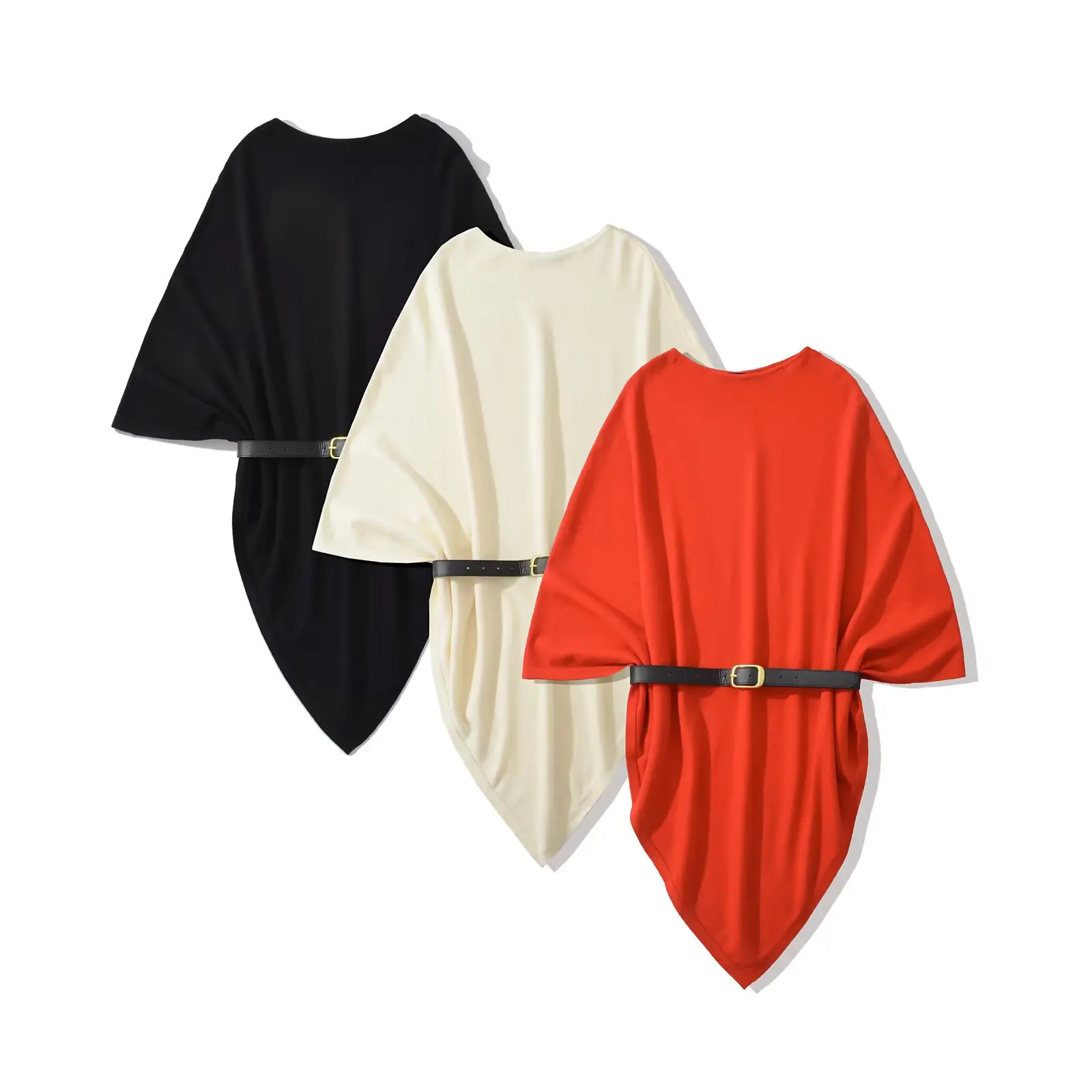 Wmdr feminino versátil h2338 faionable redondo ne incomum malha topo europeu sle sem sve outro material camiseta de malha