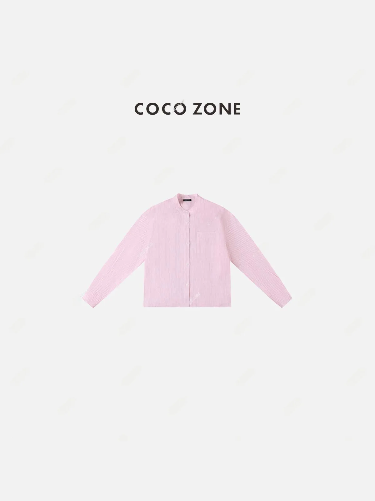 

Commute Style Long Sleeve Striped Linen Shirt Women's Premium Fashion Pure Color Collar Design Regular Length Summer Shirt