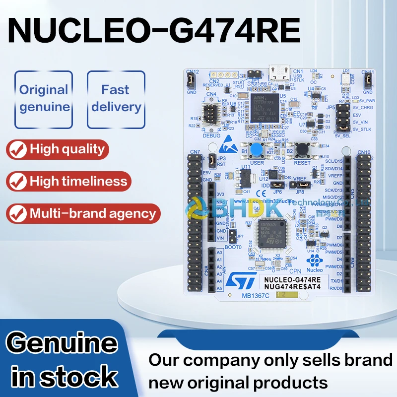 For NUCLEO-G474RE STM32G474RE STM32G4 Series MCU Nucleo Development Board Onboard STLINK-V3E Debugger