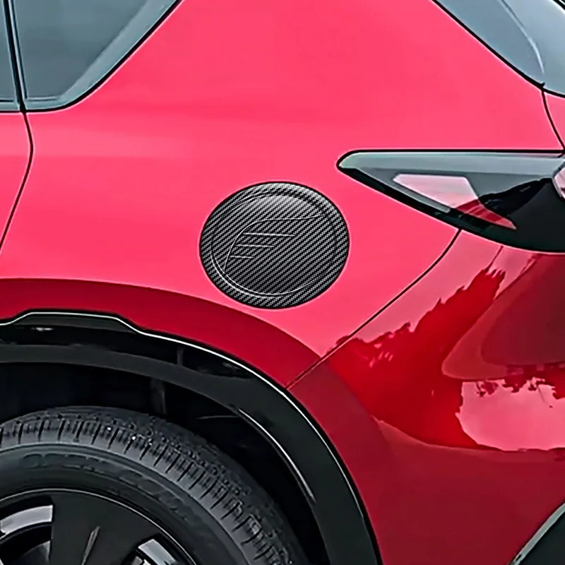 For Mazda CX-5 CX5 III 2025 2026 Left Side Car Fuel Tank Cap Panel Cover Trim Frame Decoration Sticker Accessories interior view 3