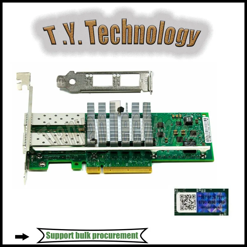 

Intel X520-DA2 10Gb 10Gbe 10 Gigabit Network Adapter NIC Dual Port E10G42BTDA