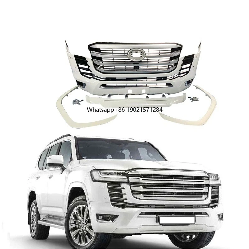

Car Accessories Front Bumper Body Kit for Land Cruiser 200 Lc200 Bodykit Upgrade to 300 Lc300 2022