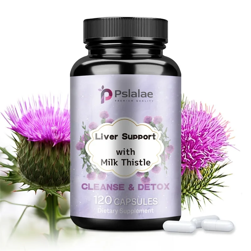 

Liver Support - Cleanse Detox & Repair Formula - with Milk Thistle, Dandelion Root, Turmeric