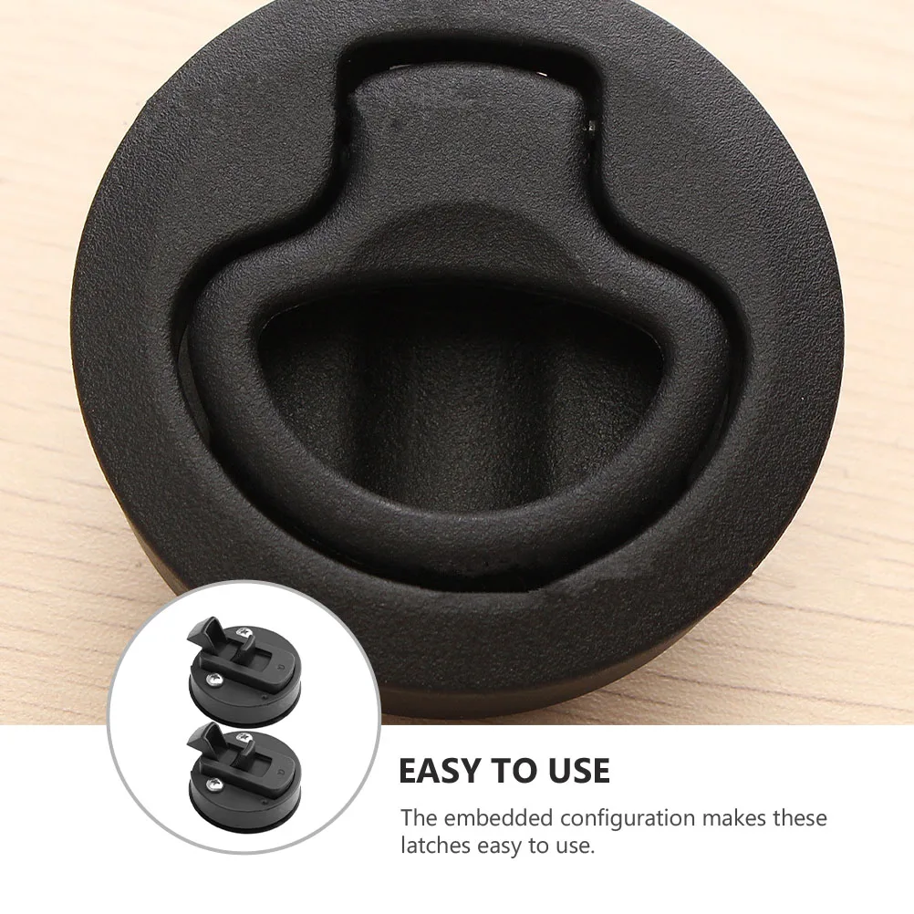 

Durable ABS Door Latches Simple Installation Hatches Household RV Doors Locks Keys Safety Practical Catches Sliding Heat