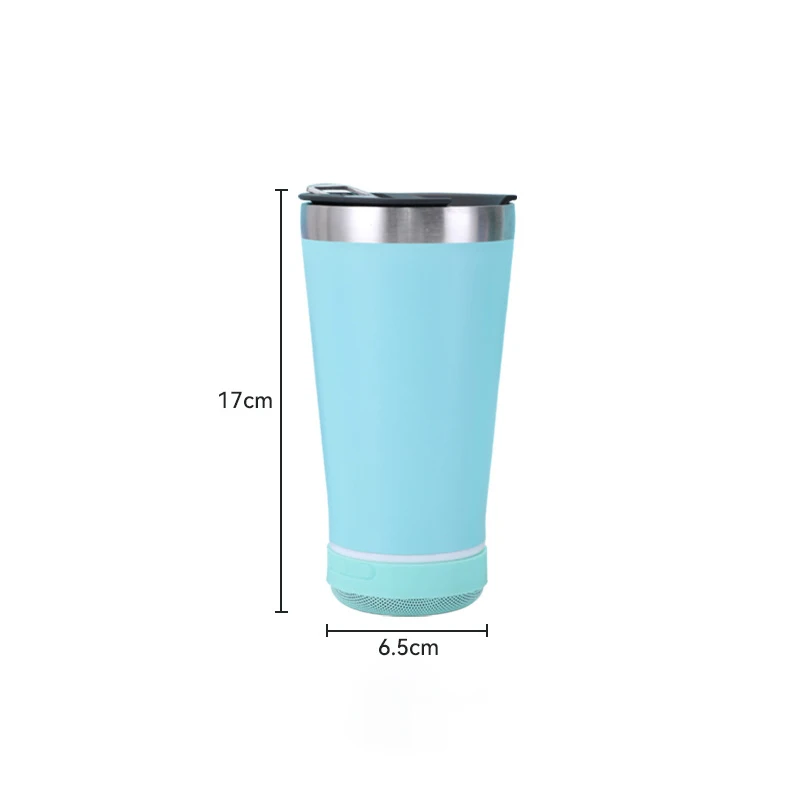 Stainless Steel Insulation Cup Bluetooth Speaker Portable Outdoor Subwoofer Beer Cup Music Cup Copo Termico Com Som Bluetooth