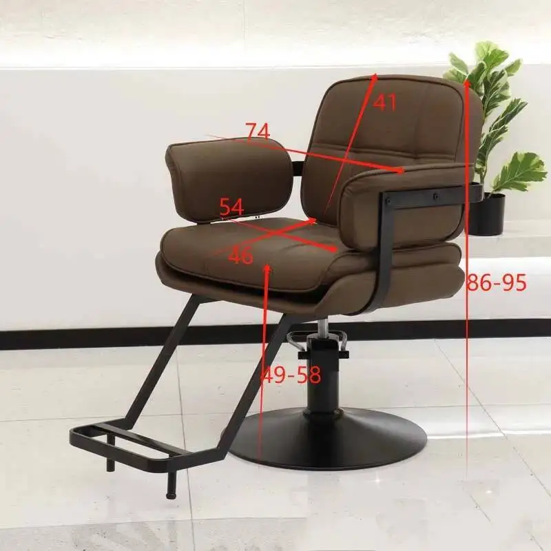 Chairs Italian Barber Unique Design Style Classic Versatile Salon Chairs Exquisite Glamour Silla Para Lashista Salon Furniture