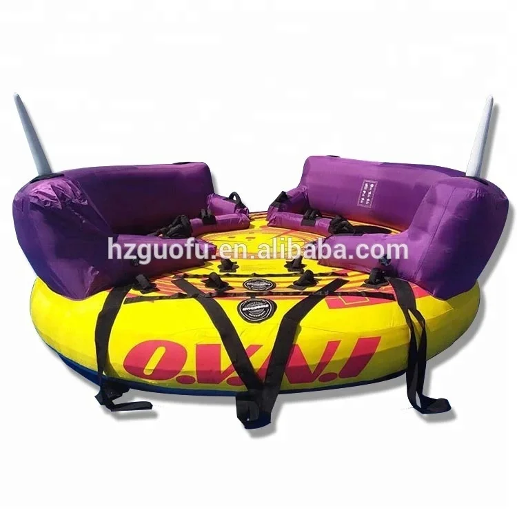 New Design Commercial Grade Inflatable Water Ski UFO Towable Tube For Water Sports