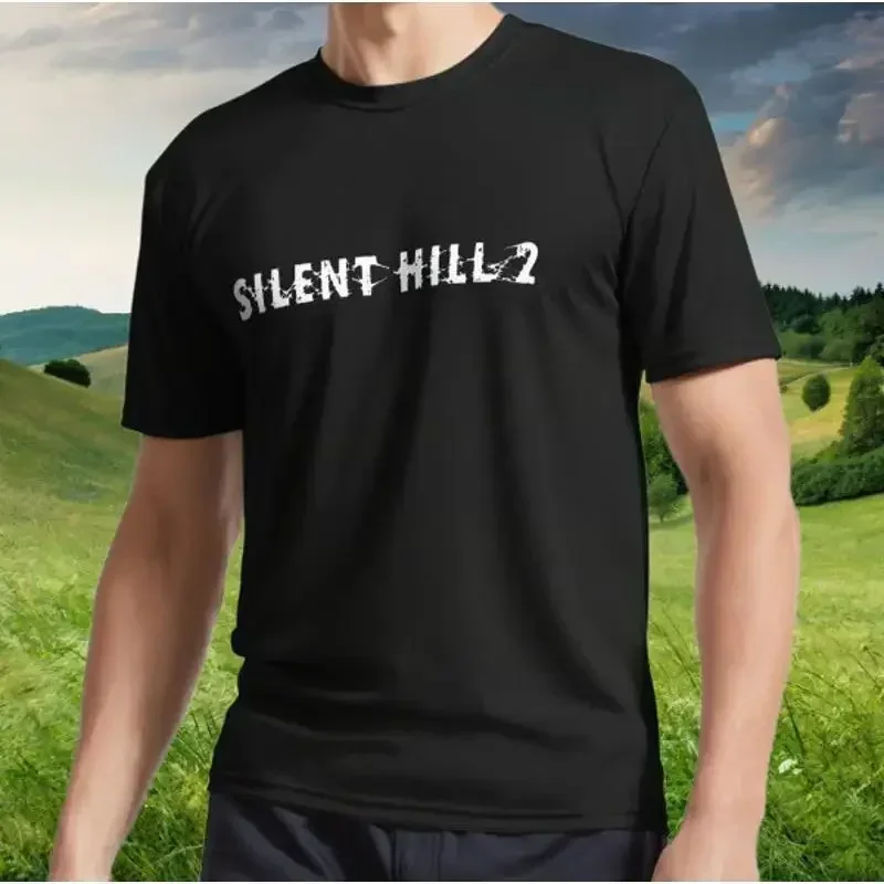 New Silent Hill 2 Logo Active T Shirt American Funny S to 5XL