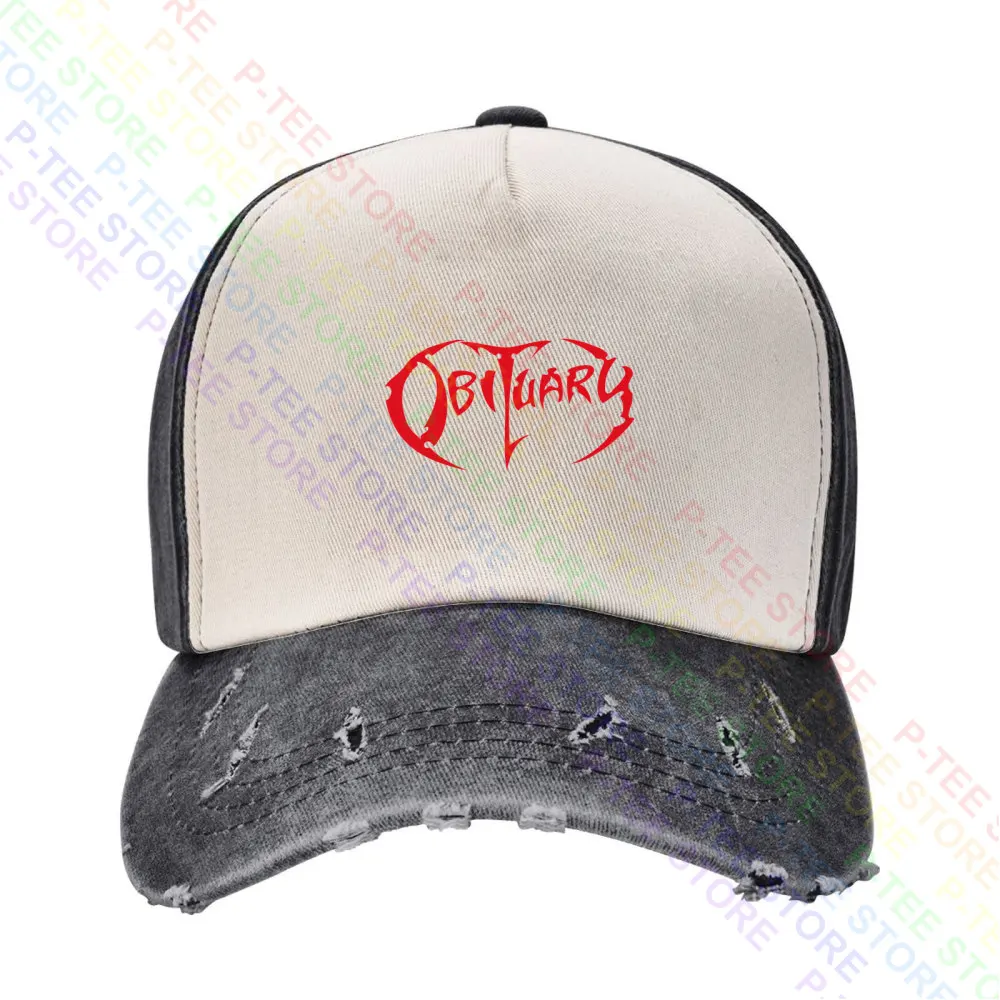 Obituary Cause Of Death Florida Death Metal Size Gre Baseball Cap Snapback Caps Knitted Bucket Hat