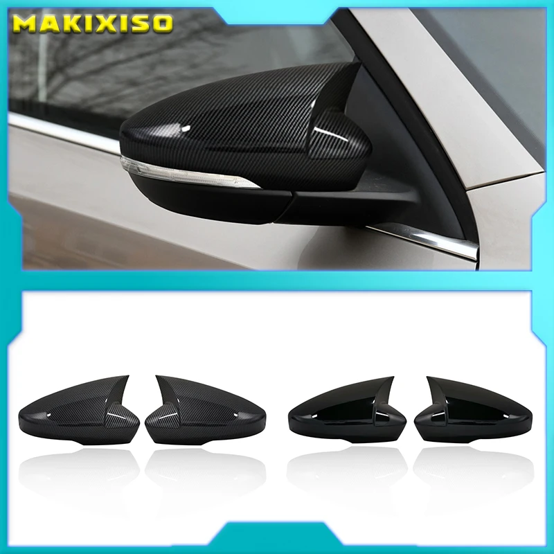 For Skoda Octavia 2013-2019 U.S. version For Volkswagen T-ROC 2017-2019 car rearview side mirror cover caps