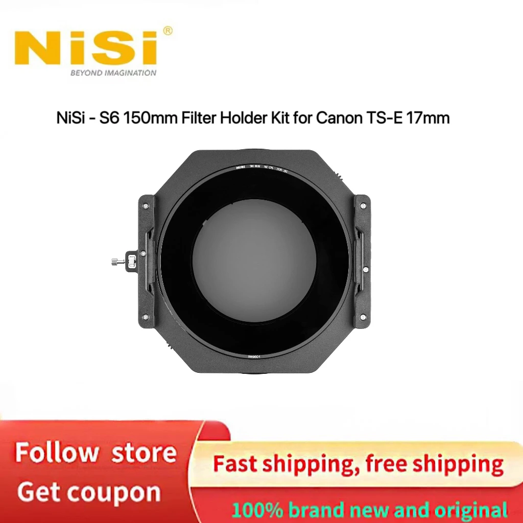 NiSi S6 150mm Filter Holder Kit Compatible with Canon TS-E 17mm f4L Lens - Photography Accessory