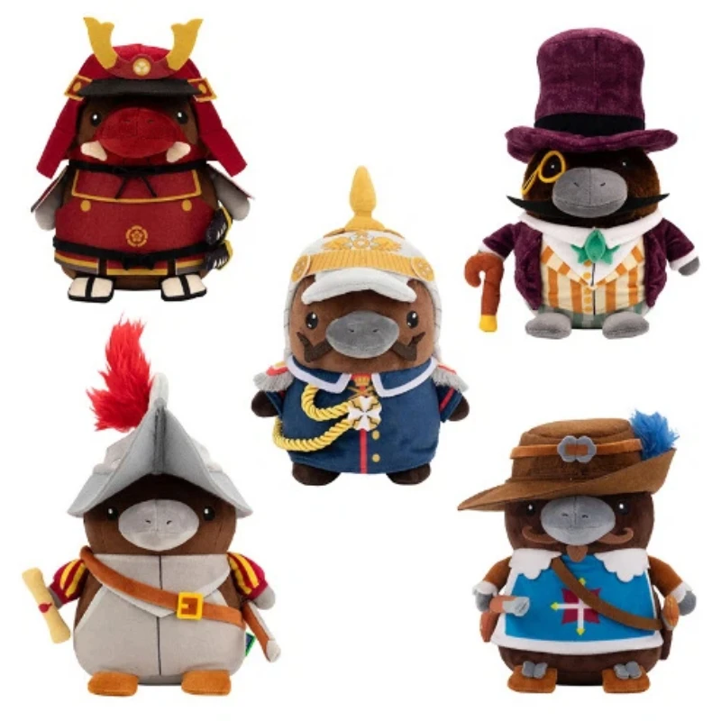 قلوب جديدة من الحديد كايزر خلد الماء أفخم دمية لعبة لينة محشوة ألعاب حيوانات الصلب سوف بلوشي لهواة الجمعين والأطفال #5